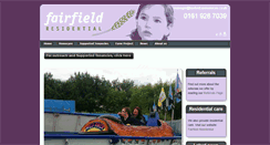 Desktop Screenshot of fairfieldresidential.co.uk